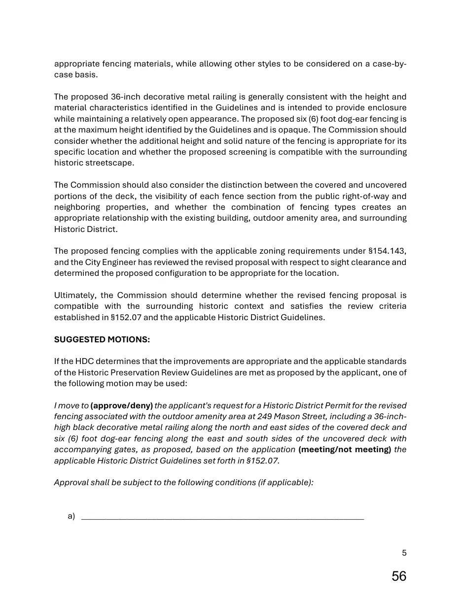 Page 56 of the packet; its text follows