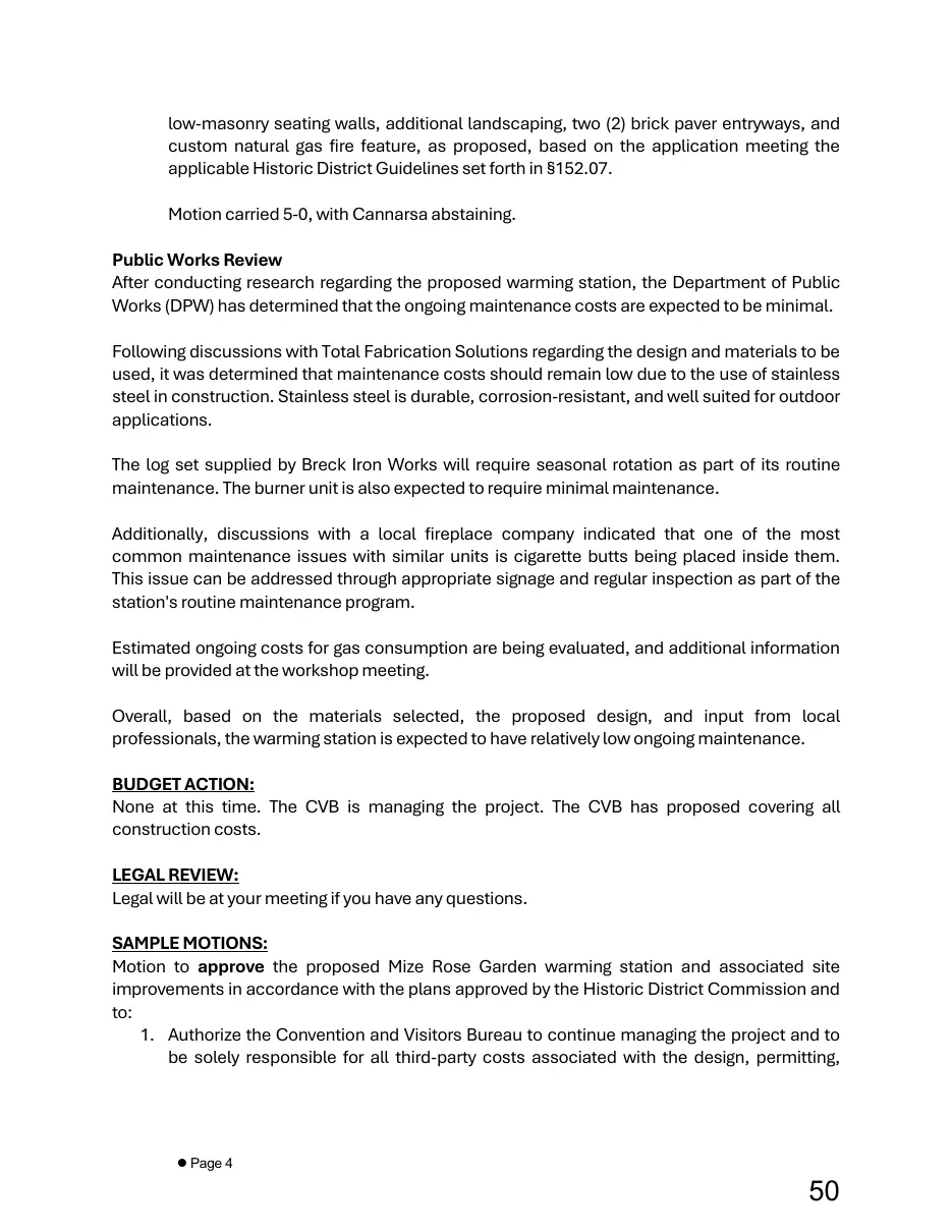 Page 50 of the packet; its text follows