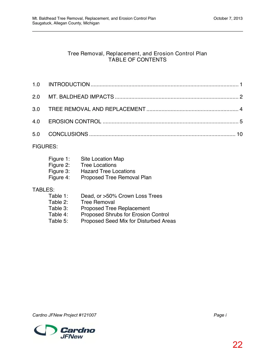Page 22 of the packet; its text follows