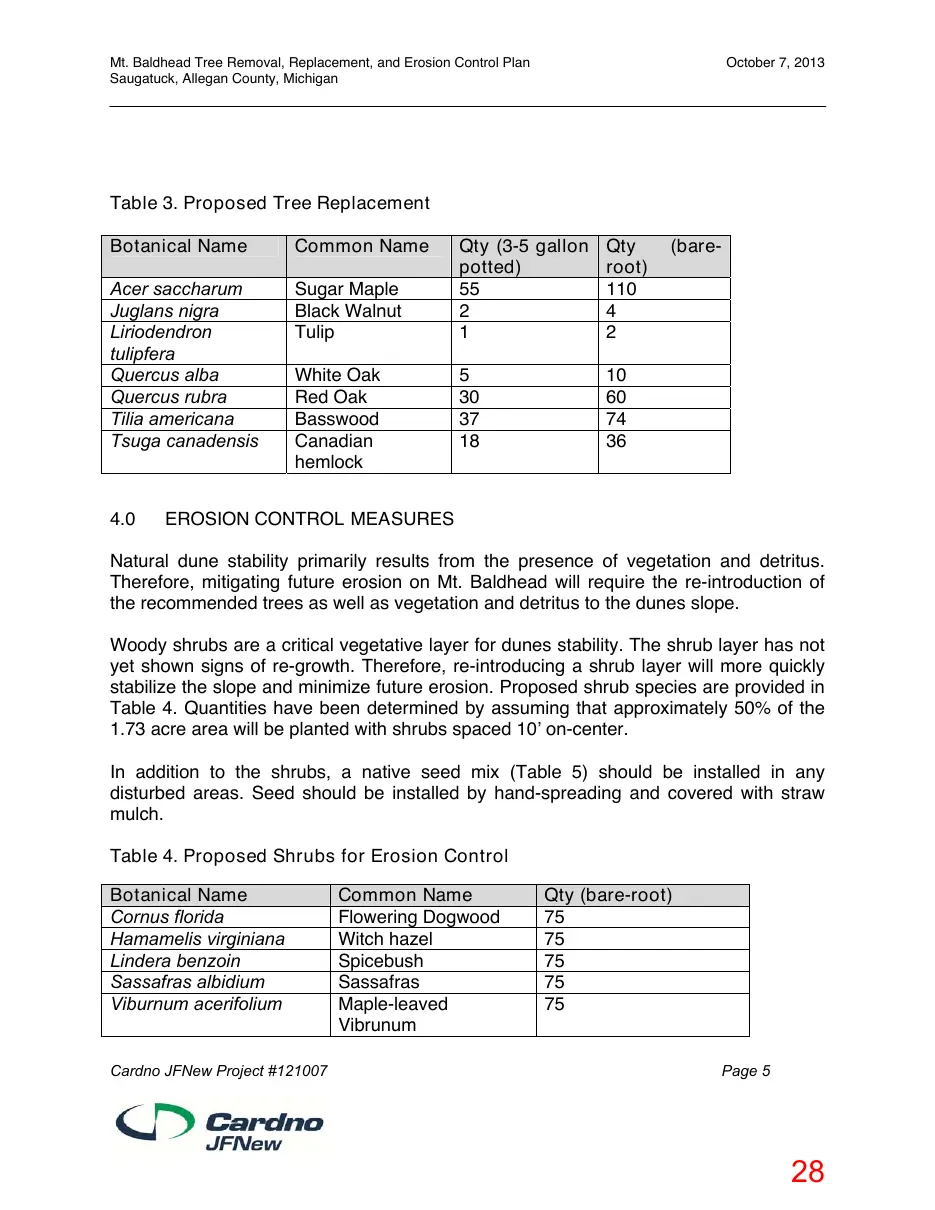 Page 28 of the packet; its text follows