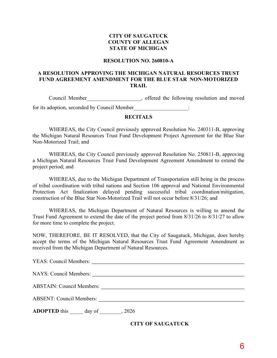 Page 6 of the packet; its text follows