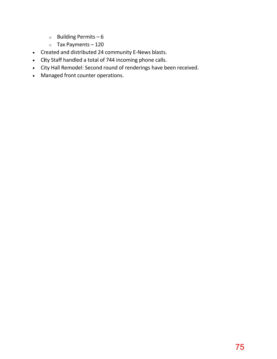 Page 75 of the packet; its text follows