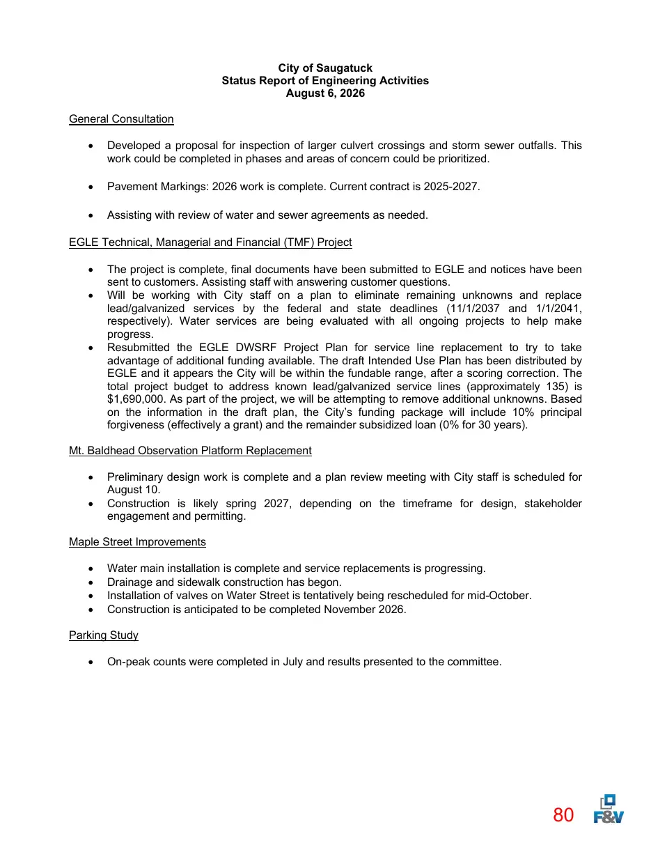 Page 80 of the packet; its text follows