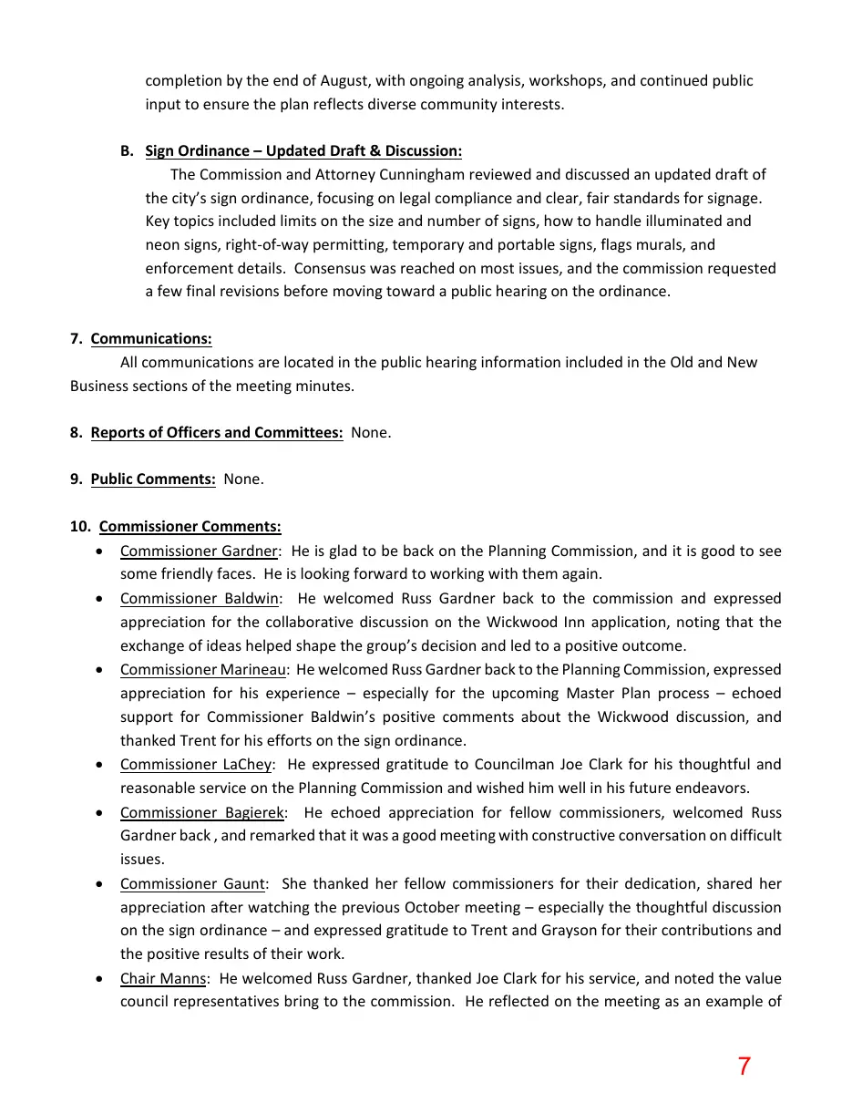 Page 7 of the packet; its text follows