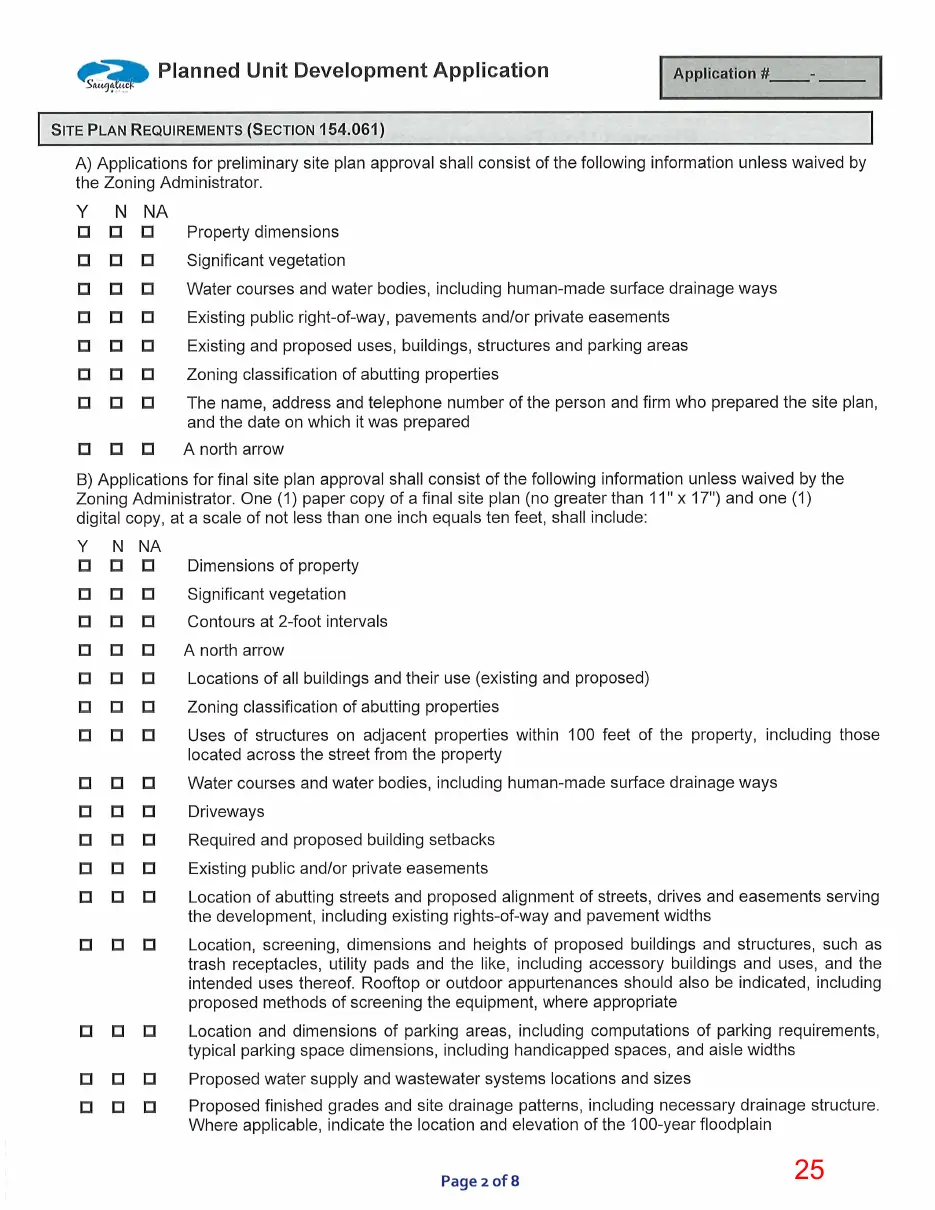 Page 25 of the packet, a scanned page