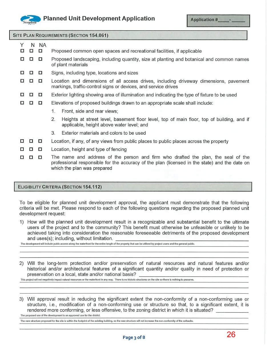Page 26 of the packet, a scanned page