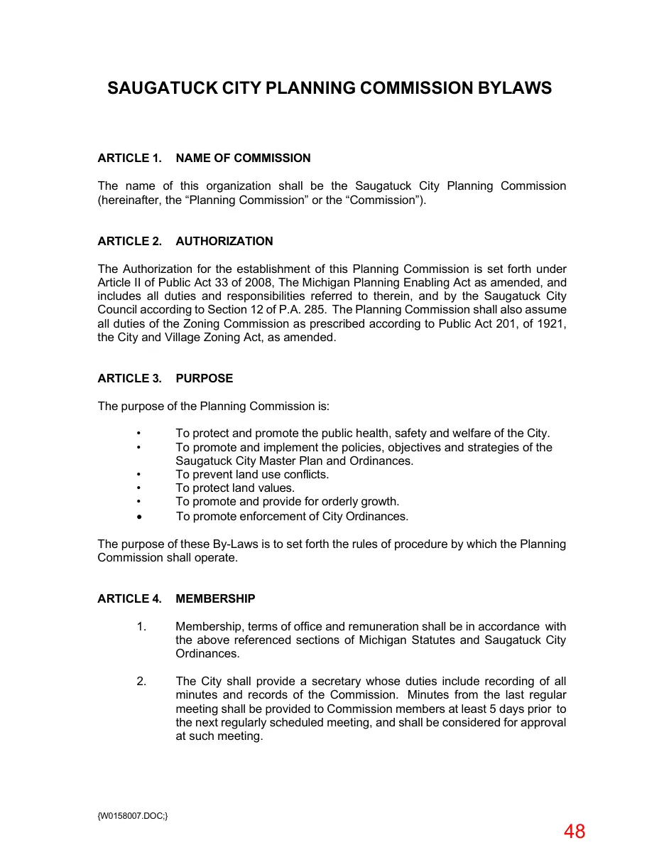Page 48 of the packet; its text follows