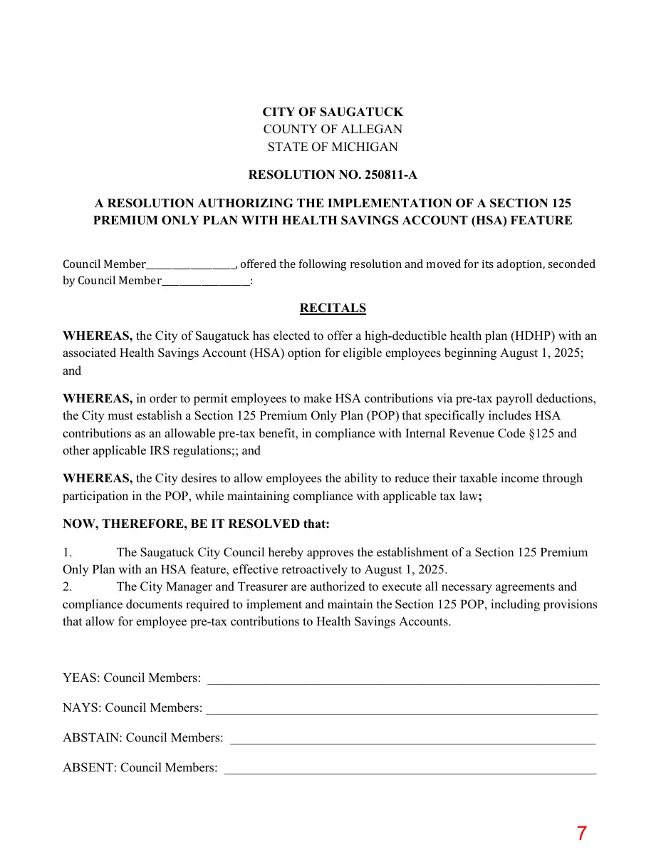 Page 7 of the packet; its text follows