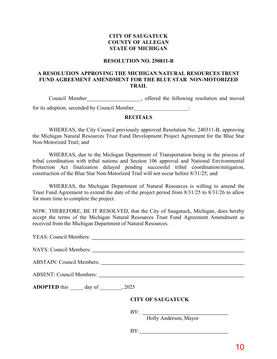 Page 10 of the packet; its text follows