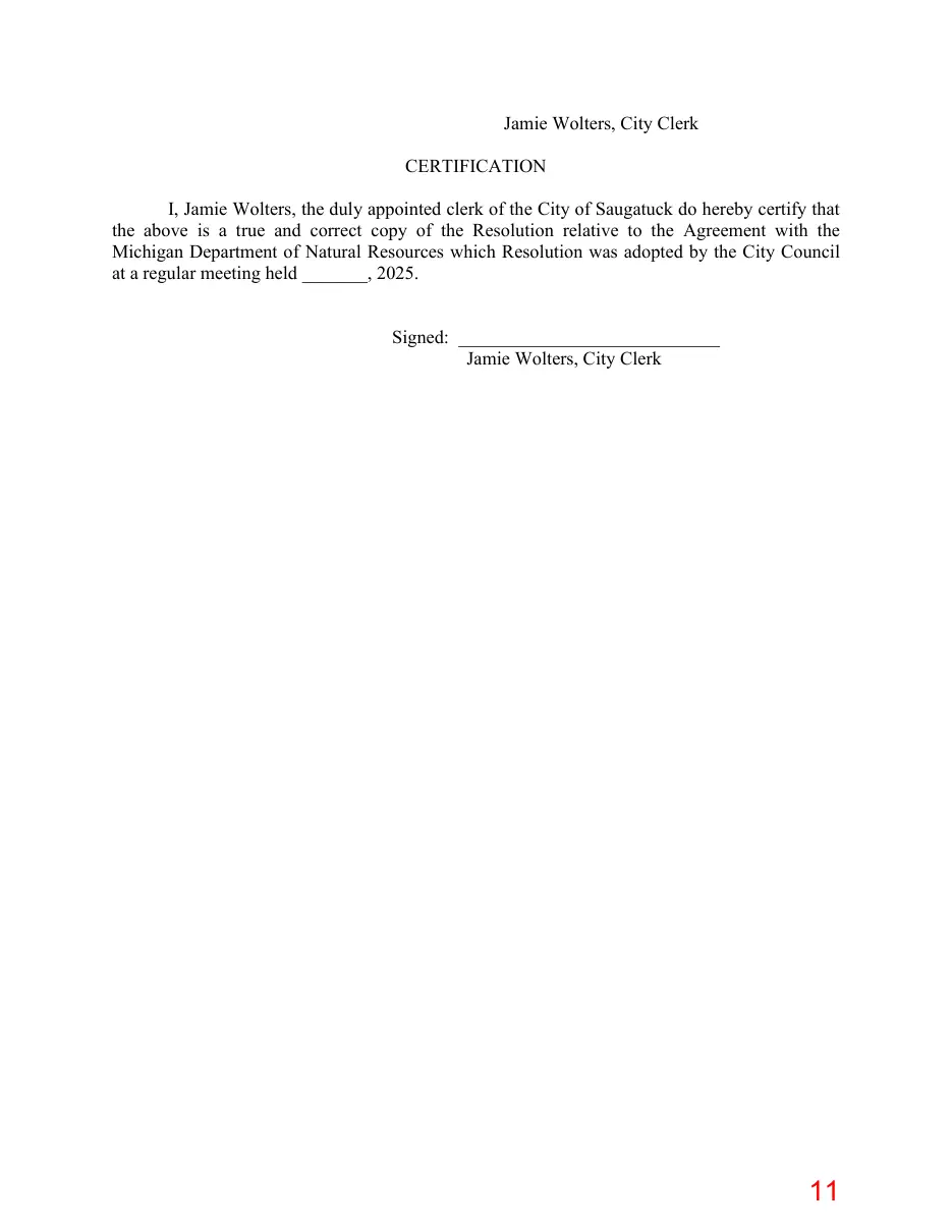Page 11 of the packet; its text follows