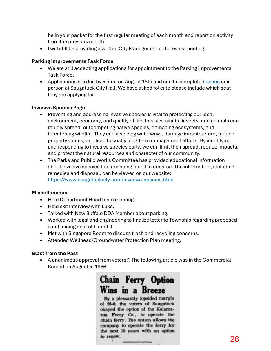 Page 26 of the packet; its text follows
