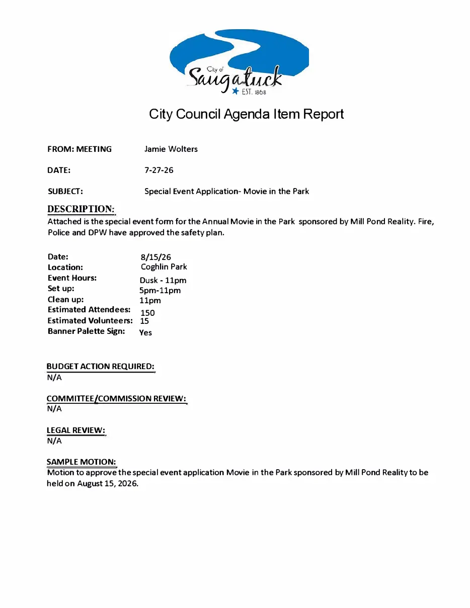 Page 6 of the packet; its text follows