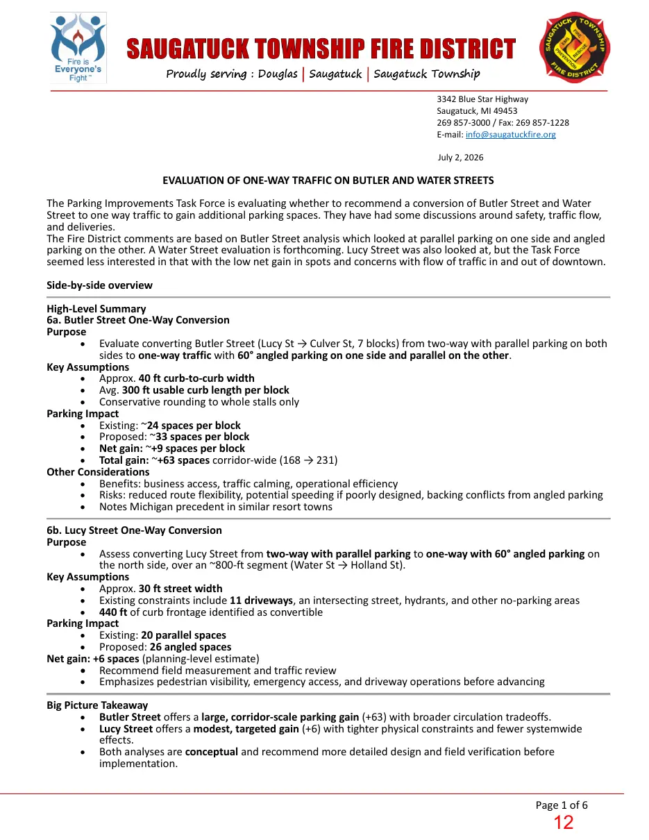 Page 12 of the packet; its text follows