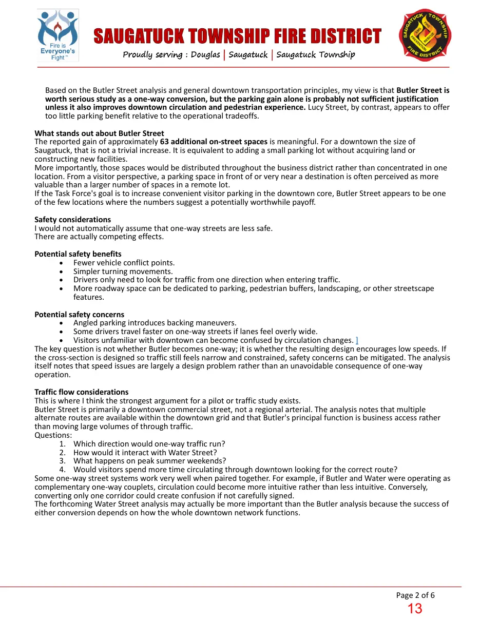 Page 13 of the packet; its text follows