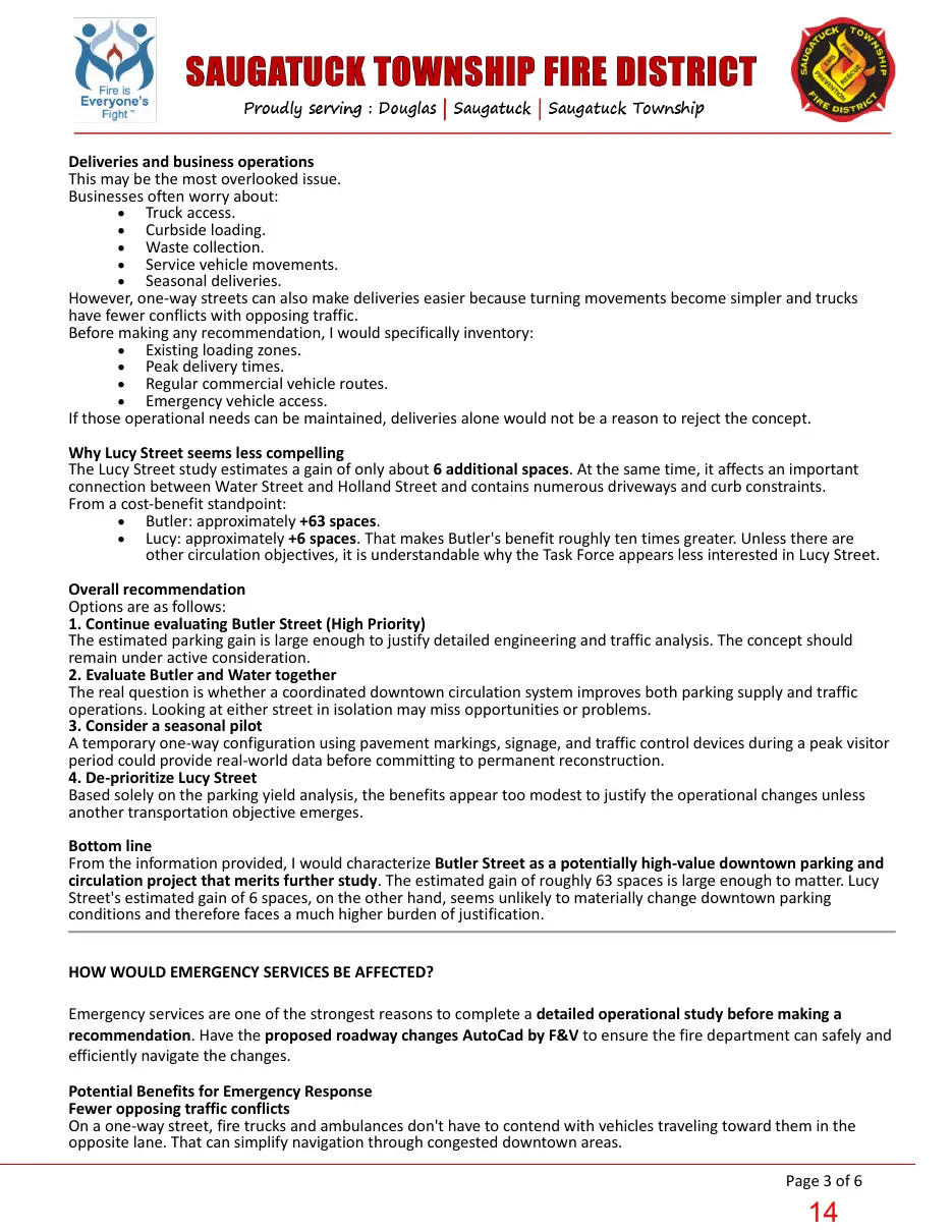 Page 14 of the packet; its text follows