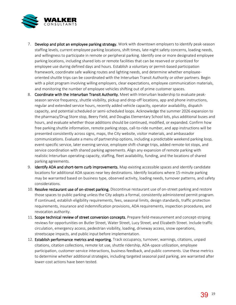Page 39 of the packet; its text follows