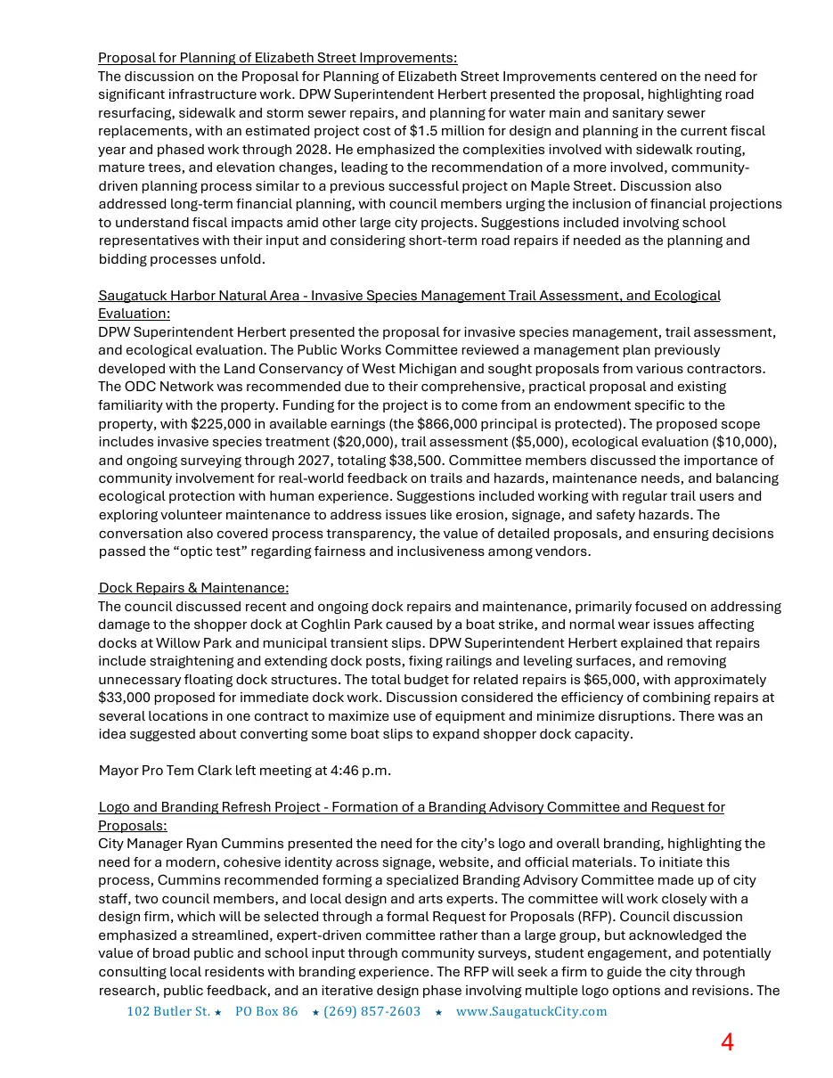Page 4 of the packet; its text follows