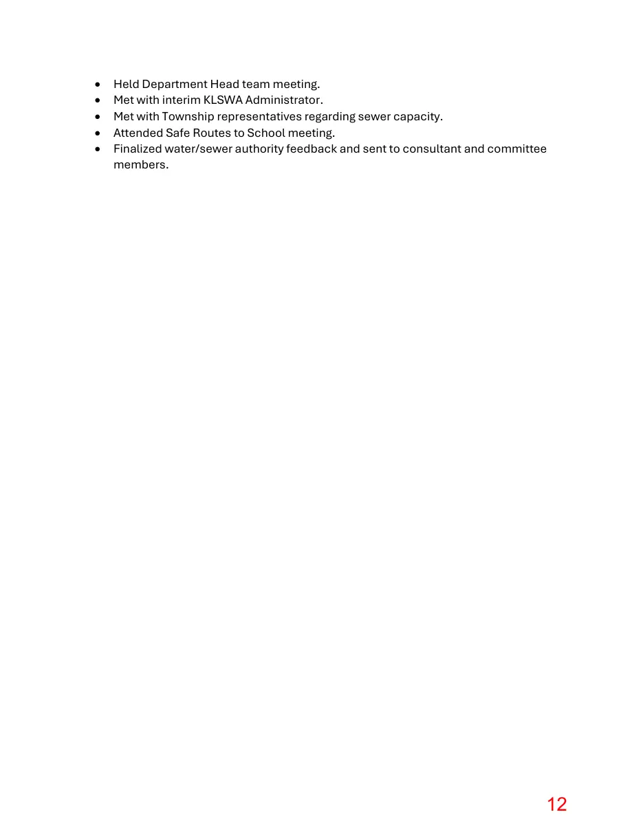 Page 12 of the packet; its text follows