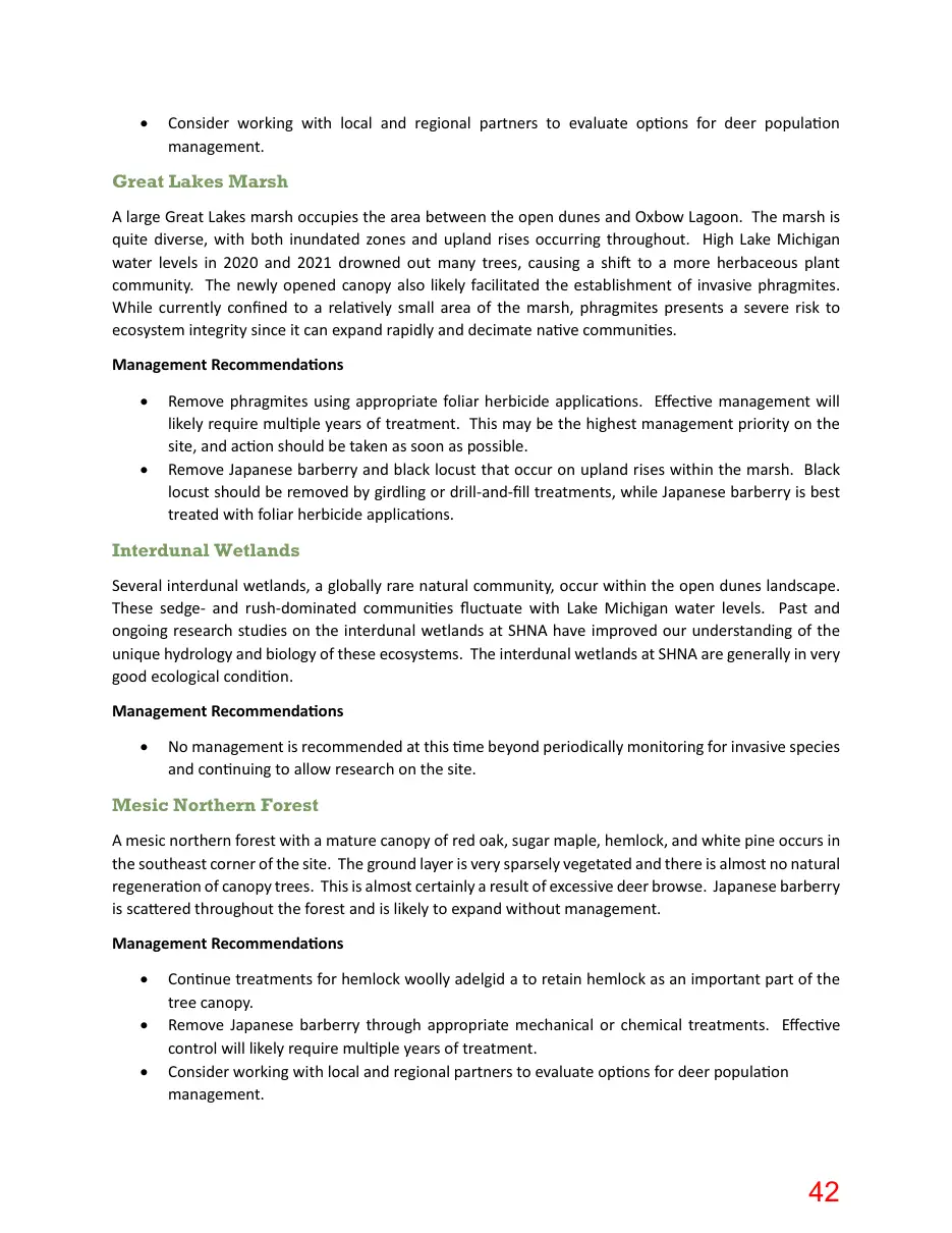 Page 42 of the packet; its text follows