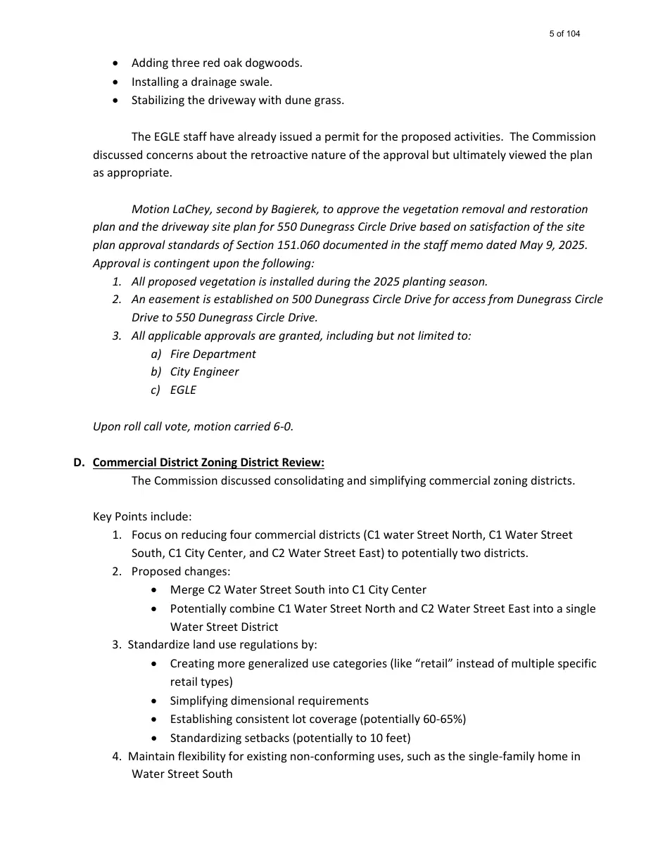 Page 5 of the packet; its text follows