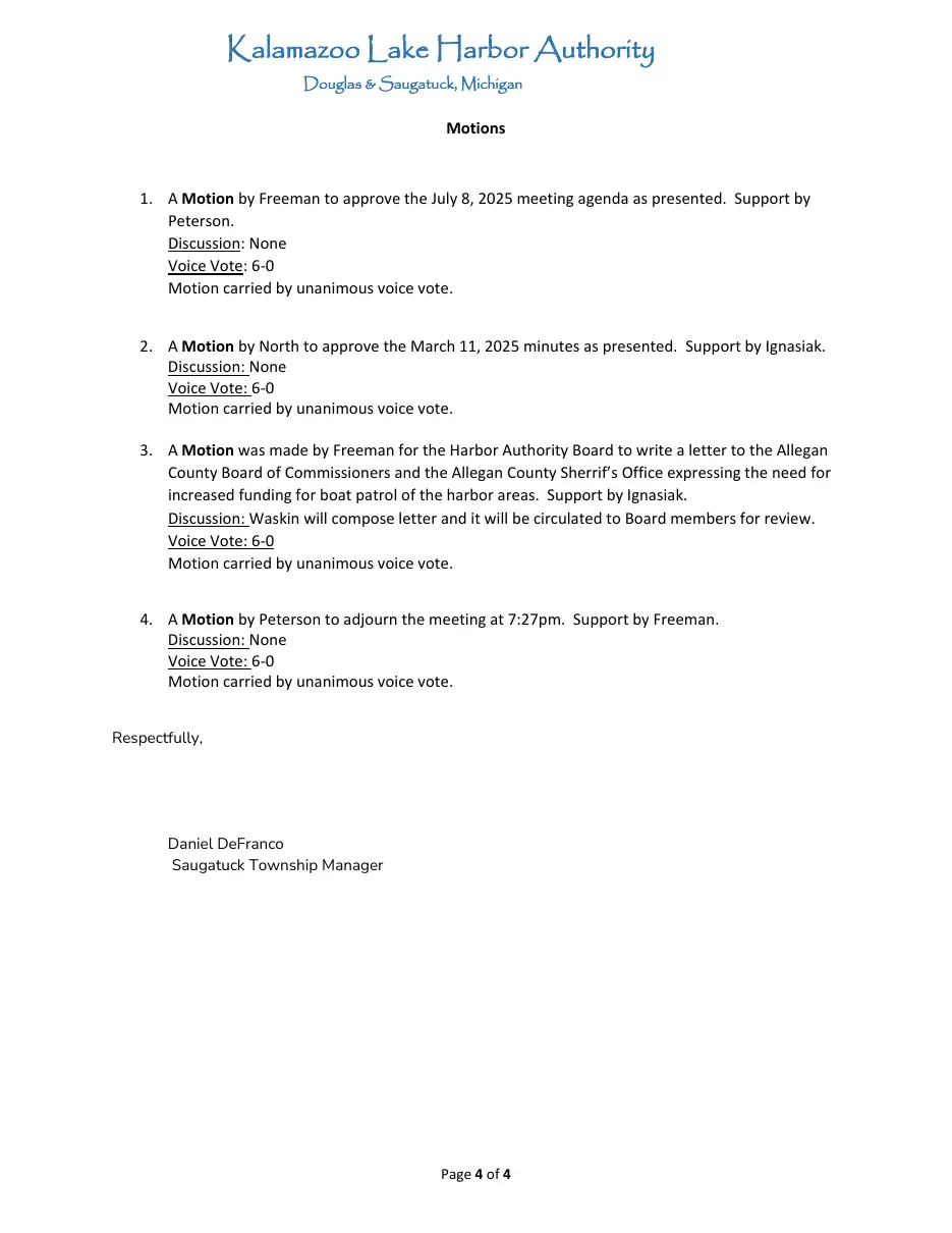 Page 6 of the packet; its text follows