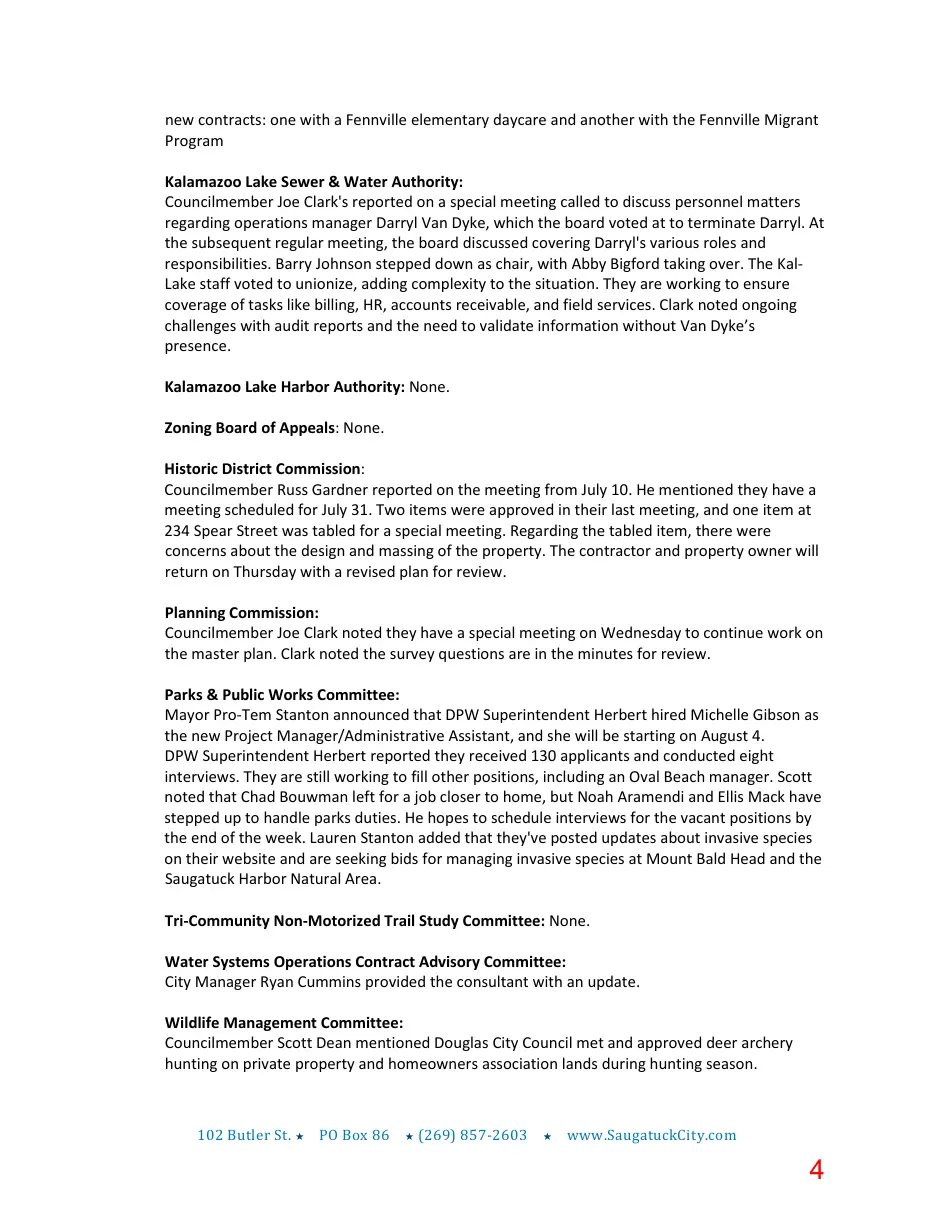 Page 4 of the packet; its text follows