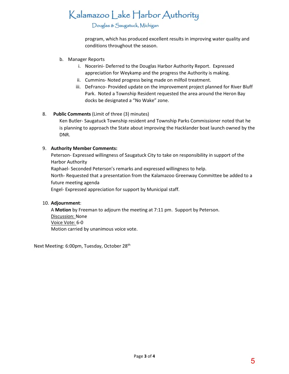 Page 5 of the packet; its text follows