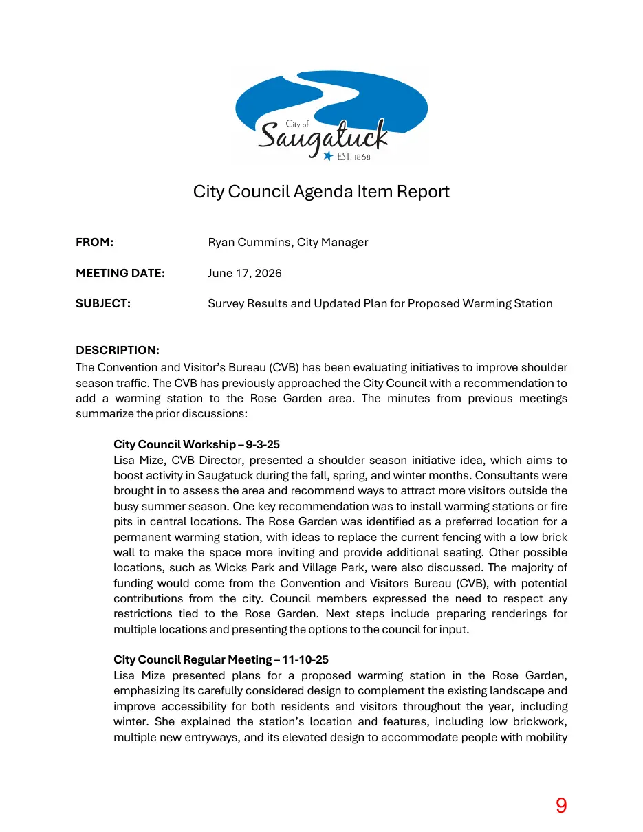 Page 9 of the packet; its text follows