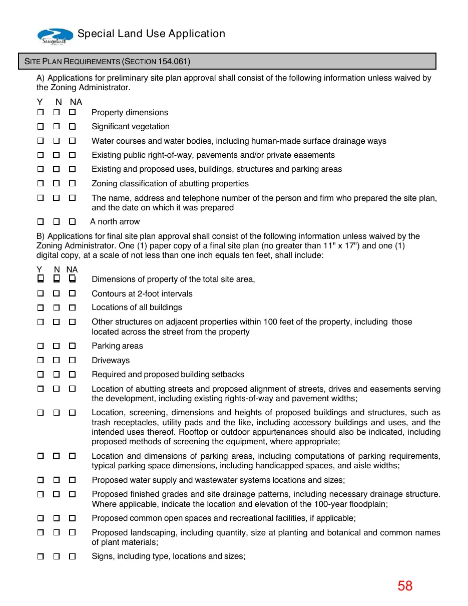 Page 58 of the packet; its text follows