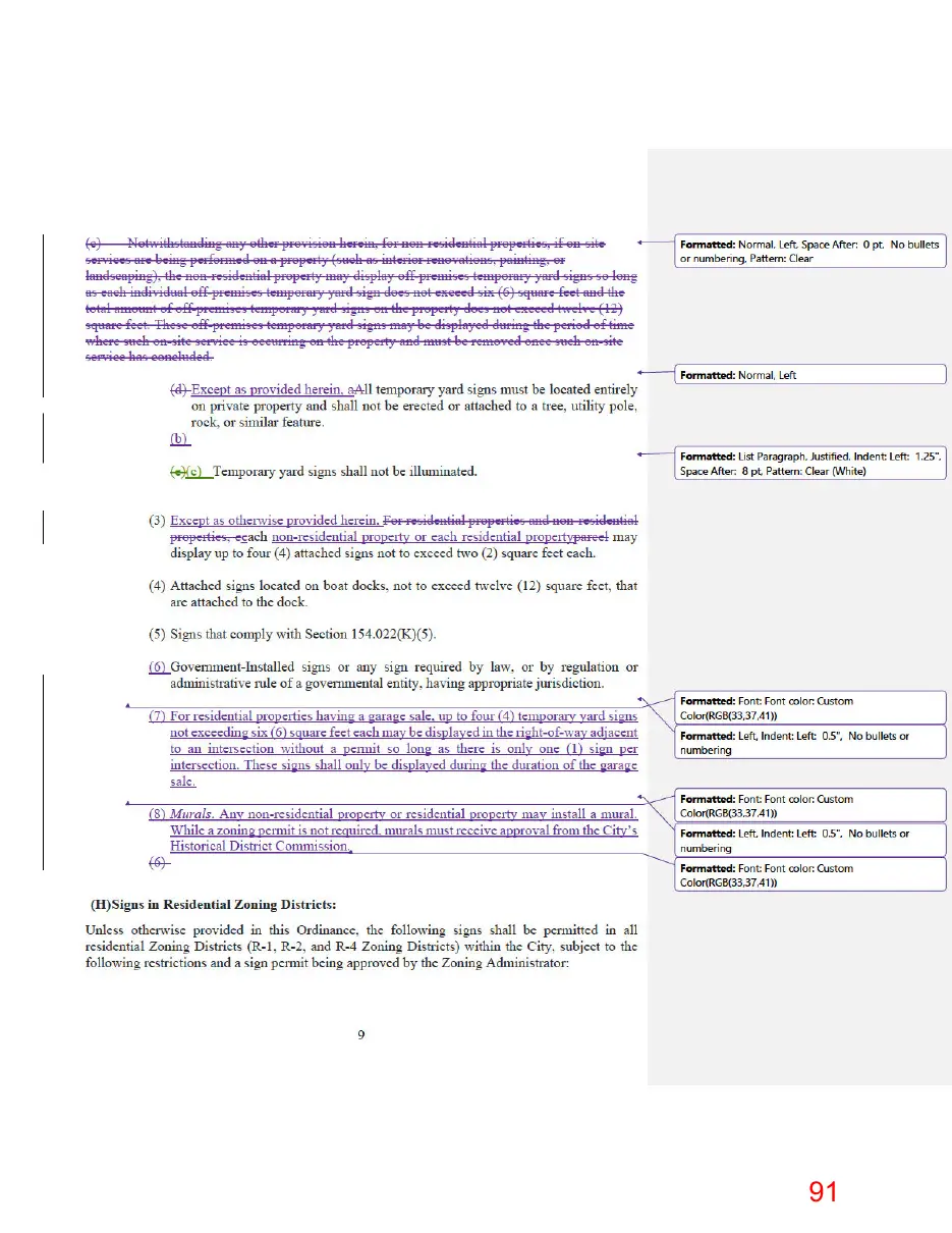 Page 91 of the packet, a scanned page