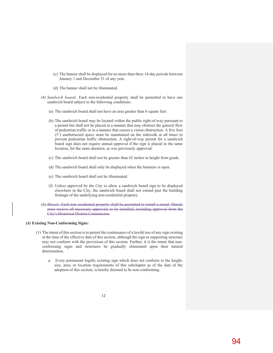 Page 94 of the packet; its text follows