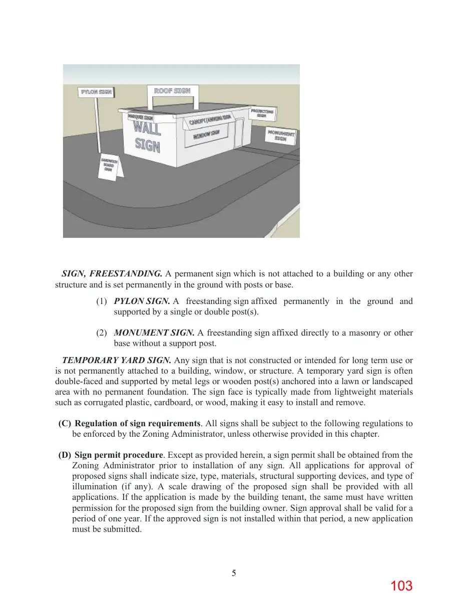 Page 103 of the packet; its text follows