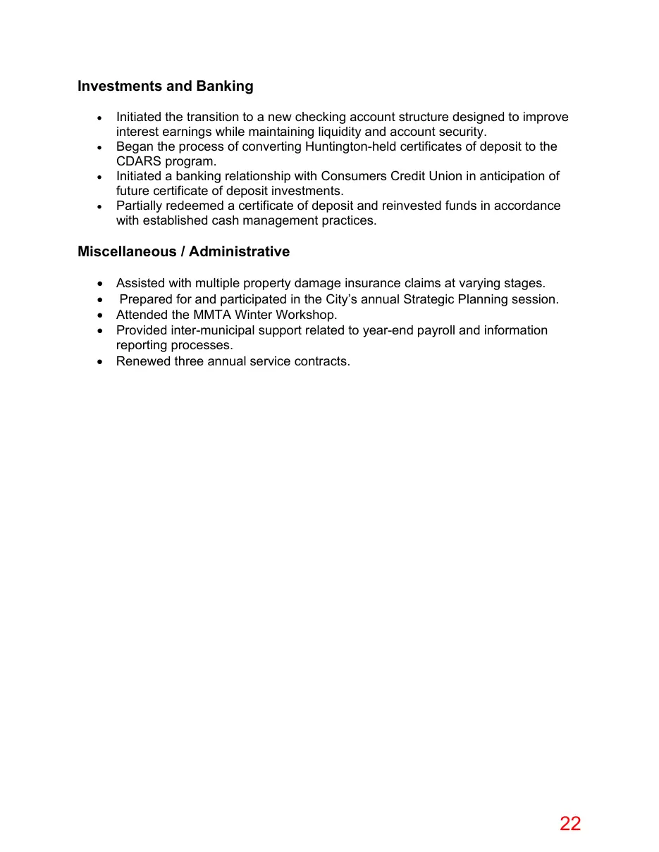 Page 22 of the packet; its text follows