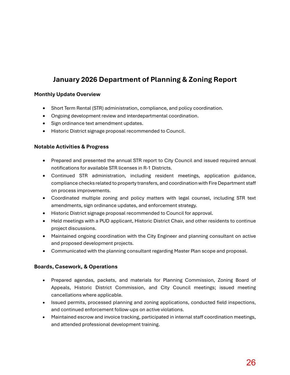 Page 26 of the packet; its text follows