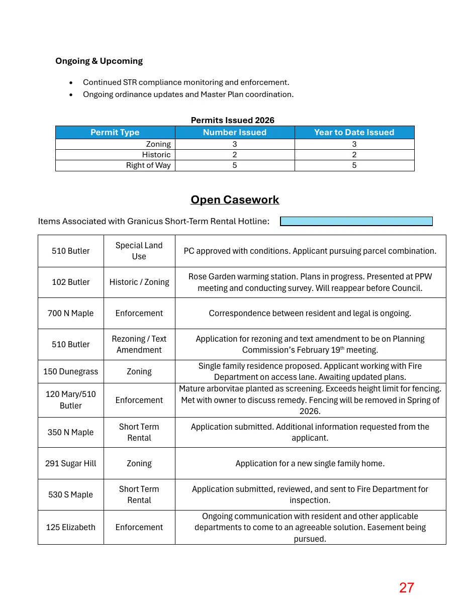 Page 27 of the packet; its text follows