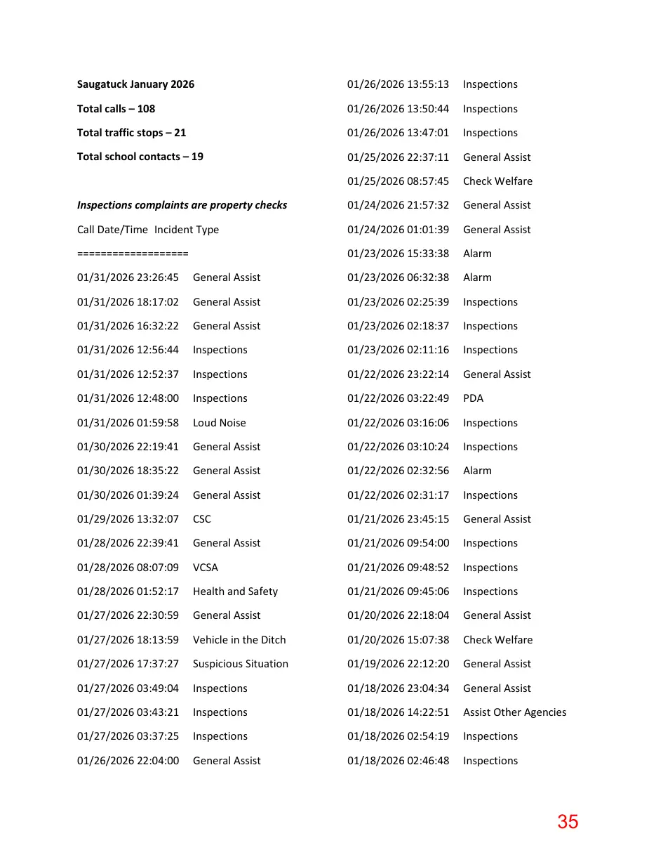 Page 35 of the packet; its text follows