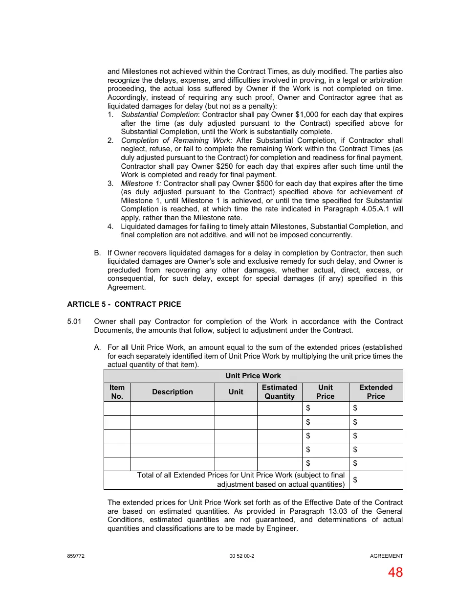 Page 48 of the packet; its text follows