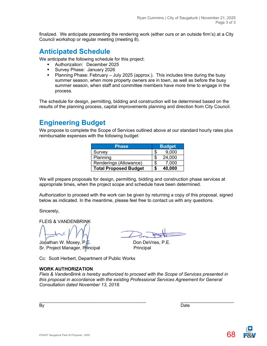 Page 68 of the packet; its text follows