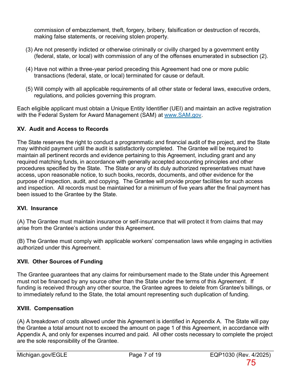 Page 75 of the packet; its text follows
