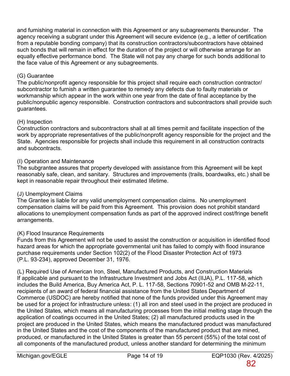 Page 82 of the packet; its text follows