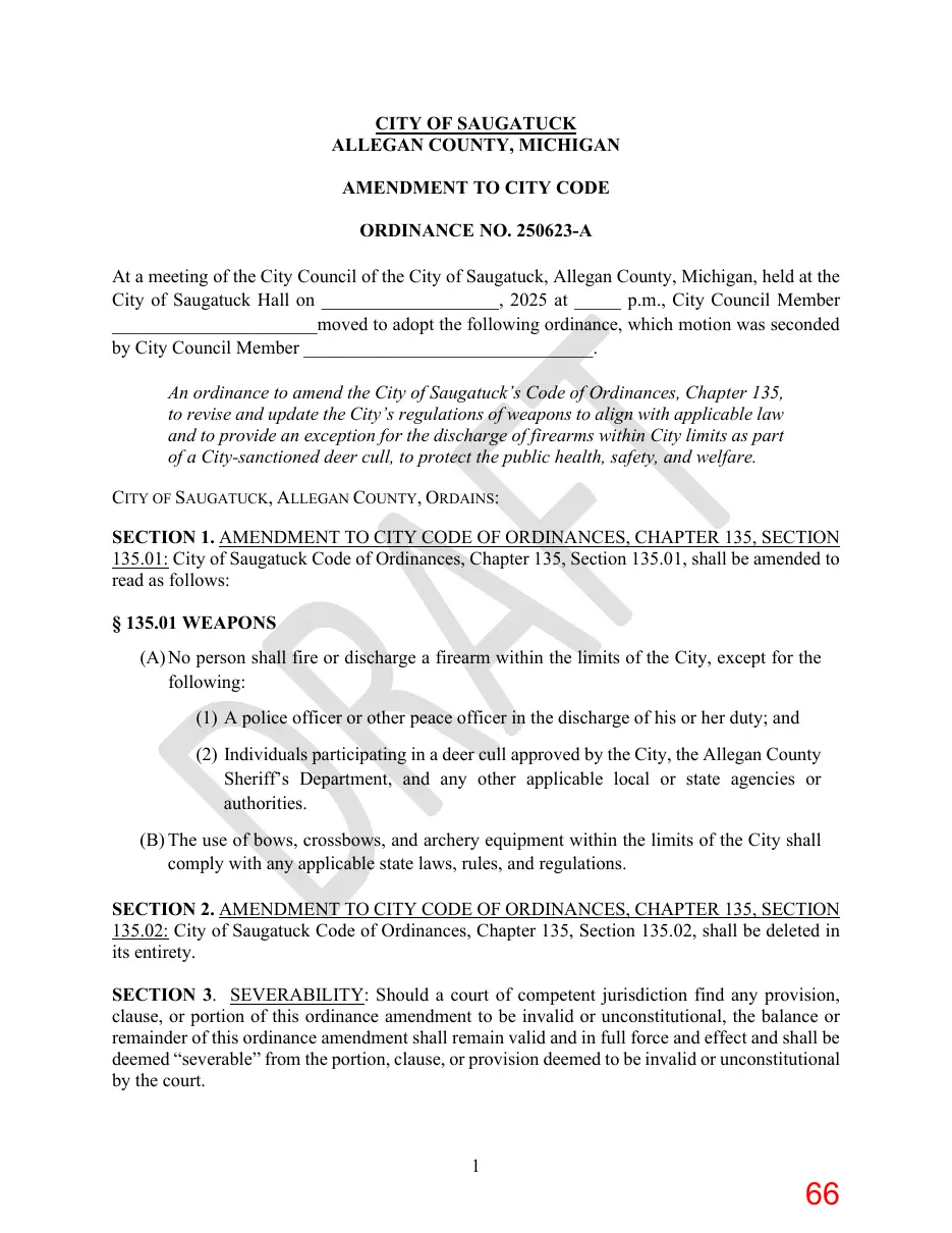 Page 66 of the packet; its text follows