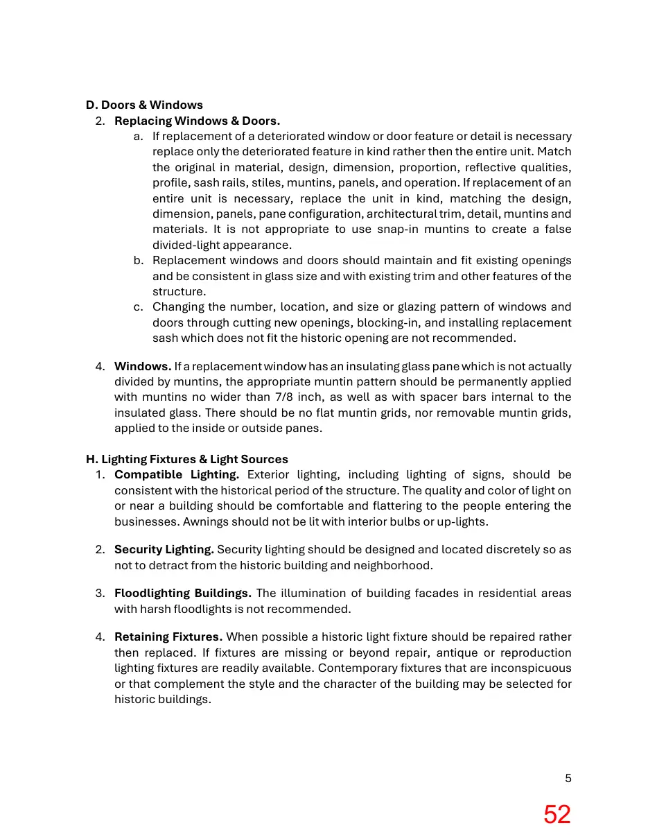 Page 52 of the packet; its text follows