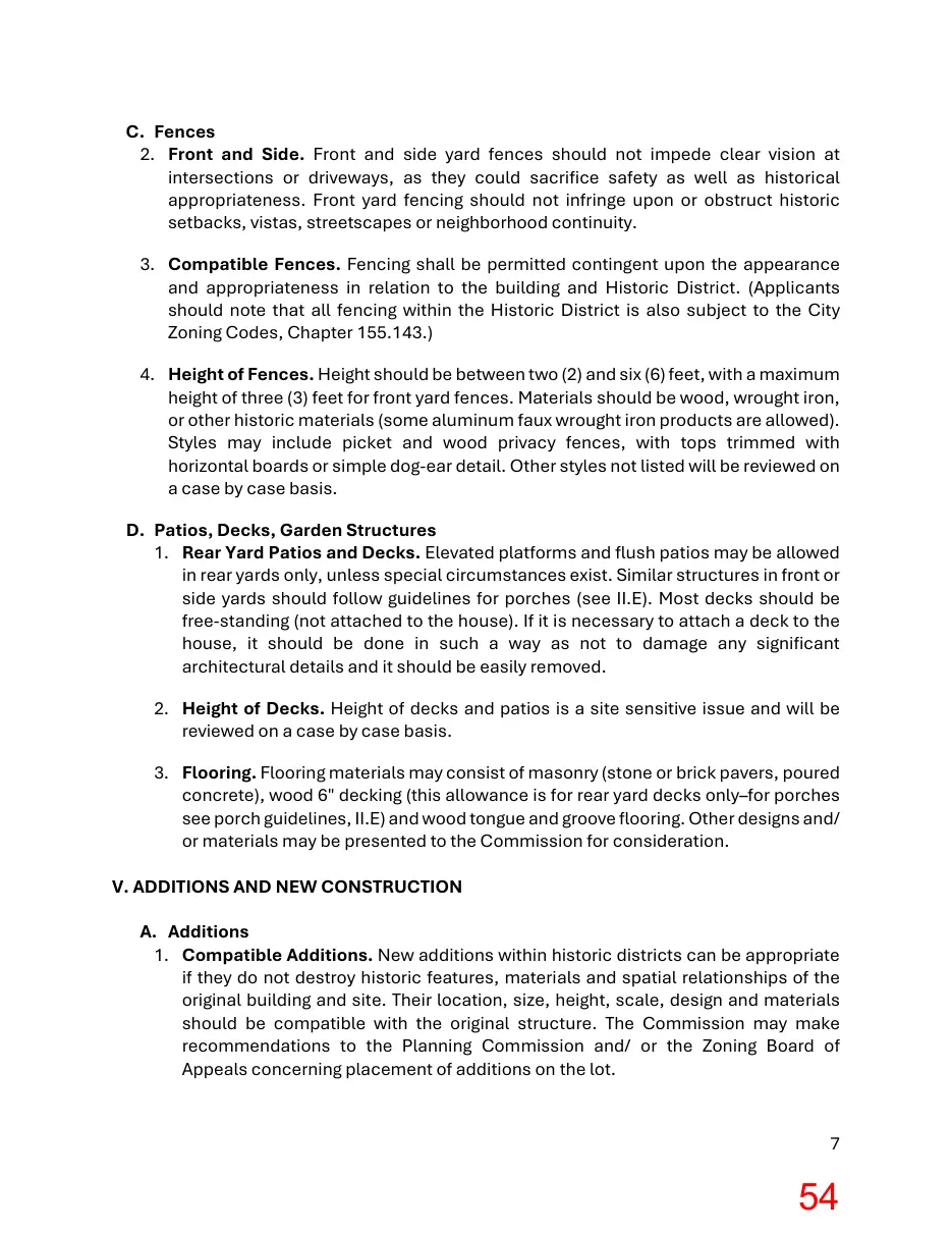 Page 54 of the packet; its text follows