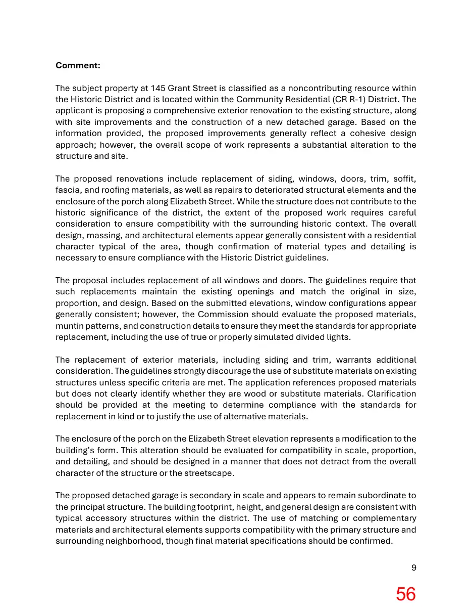 Page 56 of the packet; its text follows