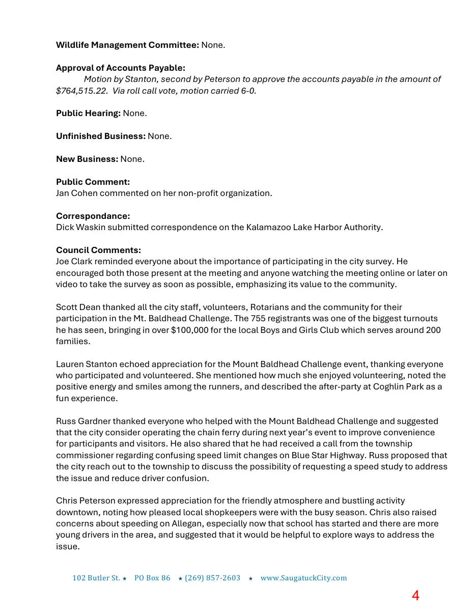 Page 4 of the packet; its text follows