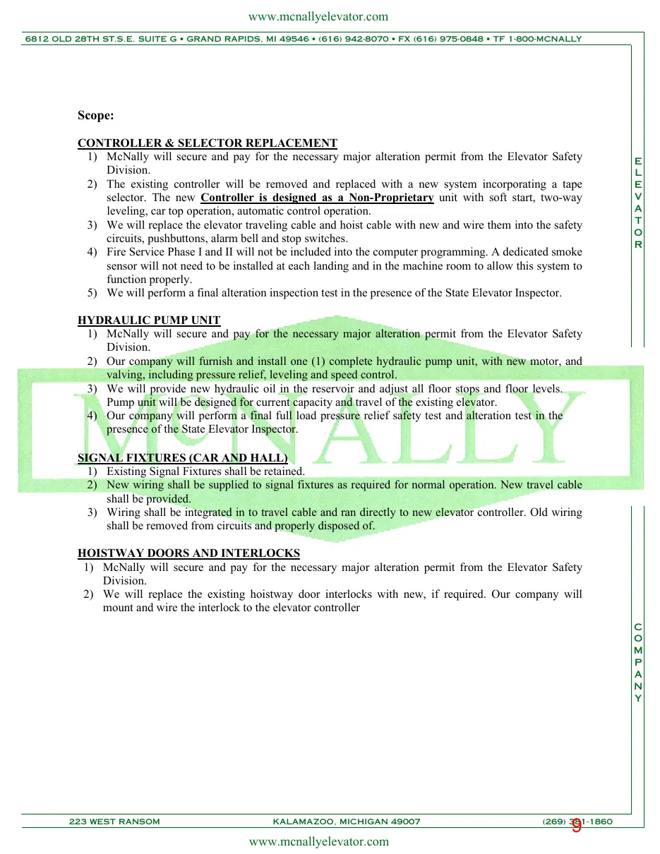 Page 9 of the packet; its text follows