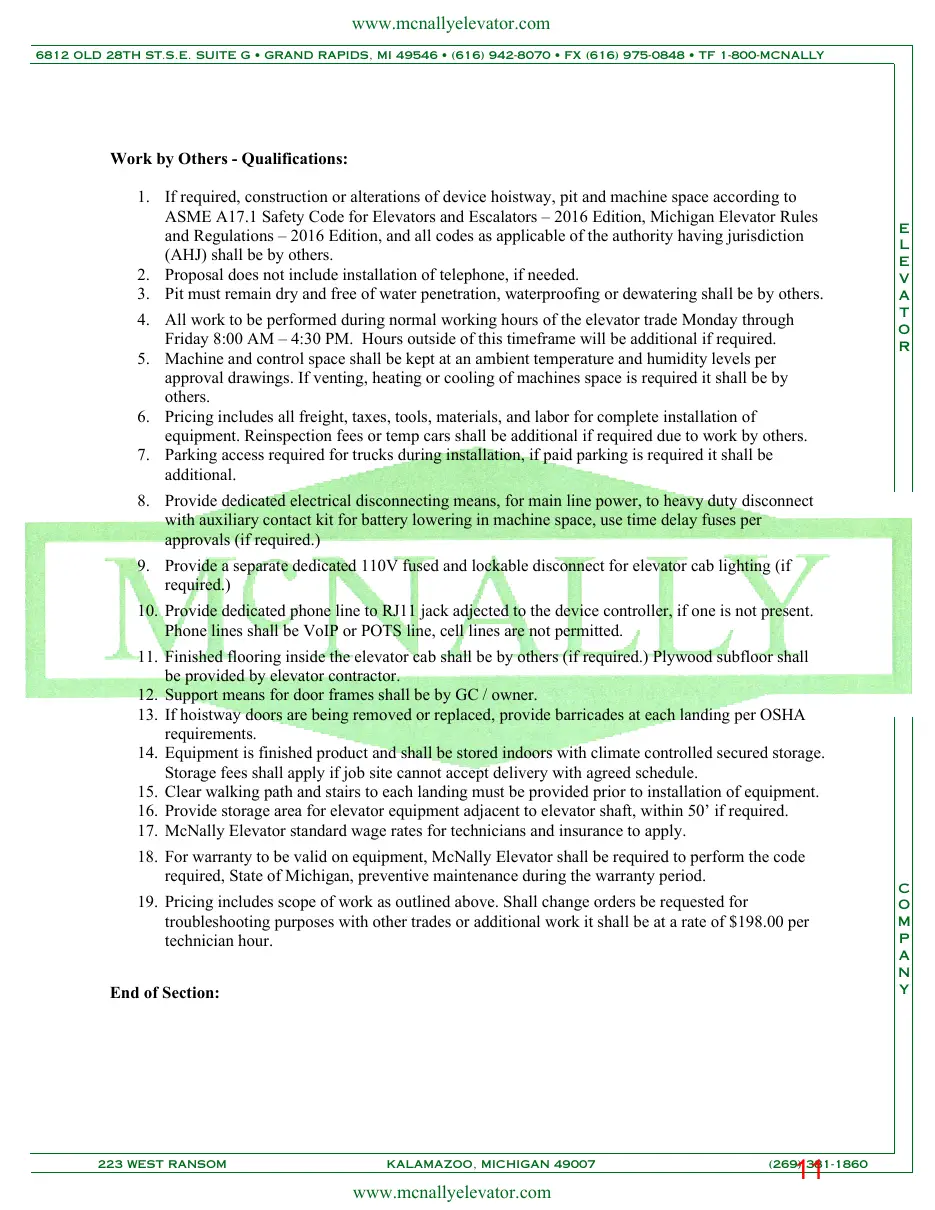Page 11 of the packet; its text follows