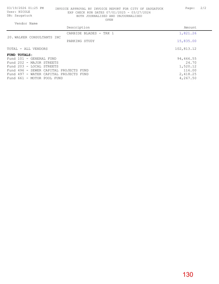 Page 130 of the packet; its text follows