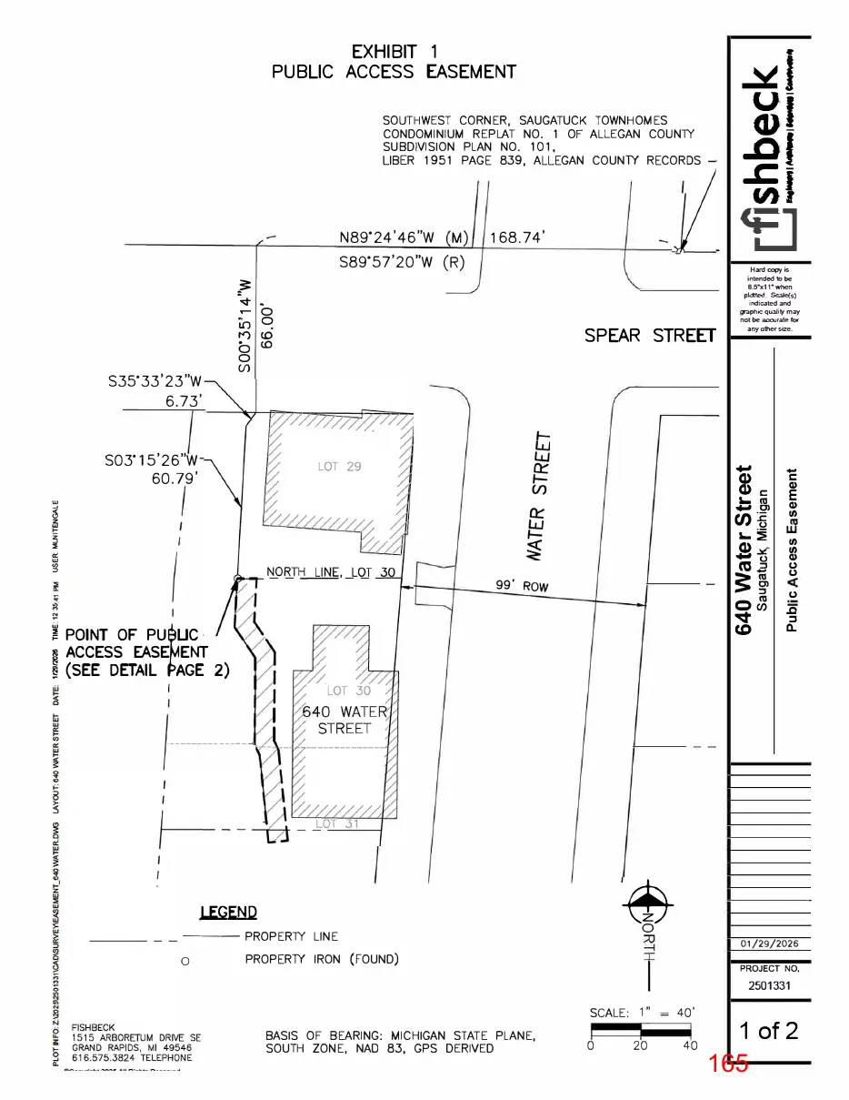 Page 165 of the packet; its text follows