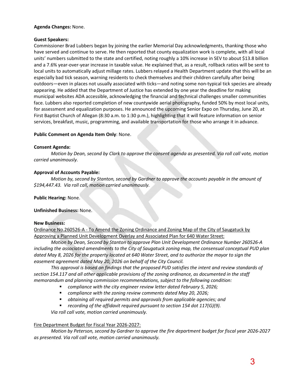 Page 3 of the packet; its text follows